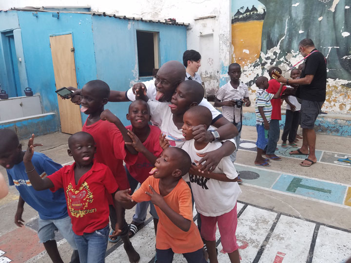 Visiting the Children at L’Empire des Enfants