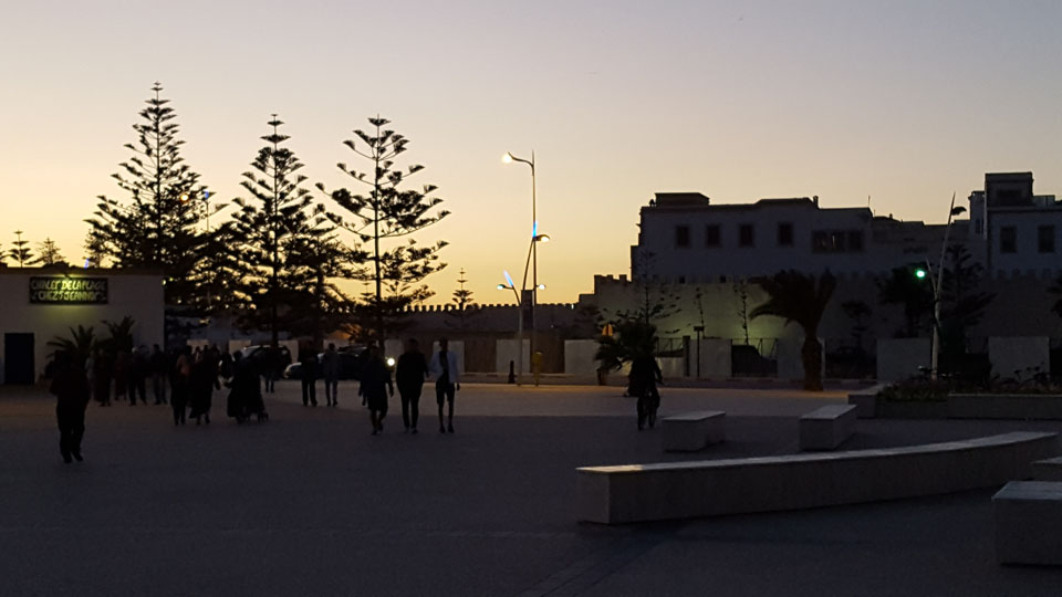 Sunset in Essaouira, Morocco