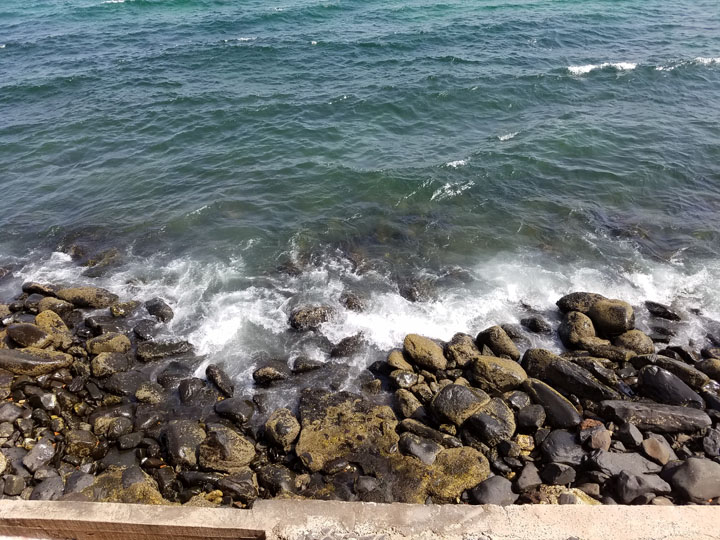 Gorée Island, the Rocky Beach Below the Door of No Return